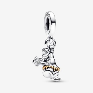 Pandora 100th Anniversary Baloo Lab-grown Diamond Dangle Charm Colorate | 65QJPAFDS