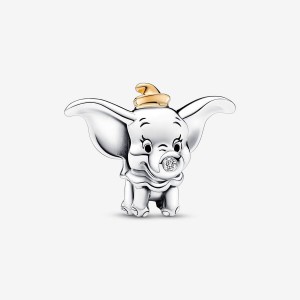 Pandora 100th Anniversary Dumbo Lab-grown Diamond Charm Colorate | 60DOFXYKR