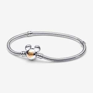 Pandora 100th Anniversary Moments Snake Chain Bracelet Colorate | 41KTBZSOD