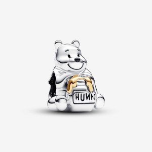 Pandora 100th Anniversary Winnie the Pooh Lab-grown Diamond Charm Colorate | 34LTPGHCK