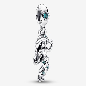 Pandora Aladdin Princess Jasmine Dangle Charm Argento | 36ELMPUWO