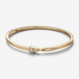 Pandora Bangle 0.25 carat tw 14k Gold Oro | 82JZNEWGD