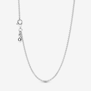 Pandora Classic Cable Chain Necklace Argento | 96UQZVIOP