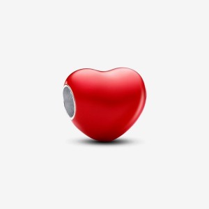 Pandora Colour-changing Hidden Message Heart Charm Argento | 26SRDVMHL