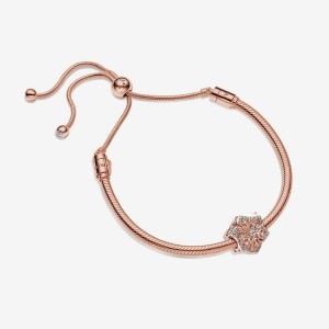 Pandora Festive Snowflake Bracelet Gift Set Colorate | 64CDLFWMR
