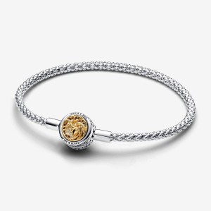 Pandora Game of Thrones House Sigil Clasp Moments Studded Chain Bracelet Colorate | 02LNPIBGU
