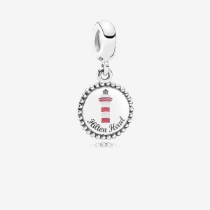 Pandora Hilton Head Dangle Charm Argento | 49GRXLYEA