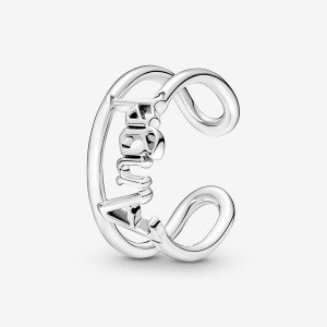 Pandora ME Angel Open Ring Argento | 37SFXYAUT