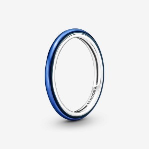 Pandora ME Electric Blue Ring Argento | 60YQHUVFL