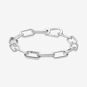 Pandora ME Medium-Link Chain Bracelet Argento | 19SDZUQLE