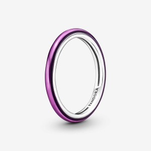 Pandora ME Shocking Purple Ring Argento | 21PEMQAFR