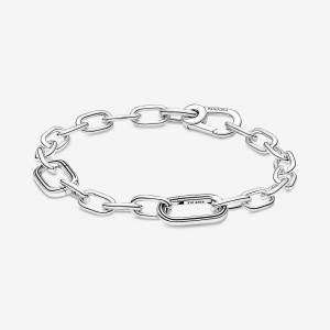 Pandora ME Small-Link Chain Bracelet Argento | 20EIXBKUO