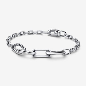 Pandora ME XS-Link Chain Bracelet Argento | 98LZEMCHX