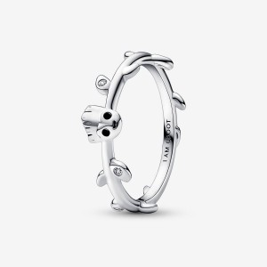 Pandora Marvel Guardians of the Galaxy Groot Leaf Ring Argento | 93WLIQFKP