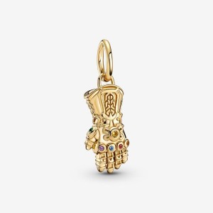 Pandora Marvel The Avengers Infinity Gauntlet Dangle Charm Oro | 86PSFHMIK