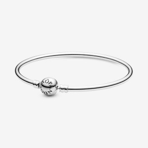 Pandora Moments Bangle Argento | 56RCMKOGB