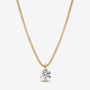 Pandora Pendant Necklace 0.50 carat tw 14k Gold Oro | 78HKQMIBR