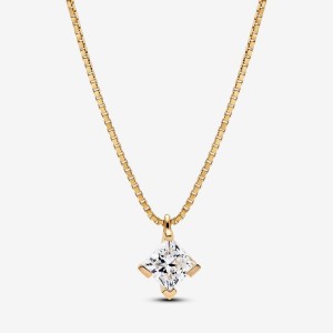 Pandora Pendant Necklace 1.00 carat tw 14k Gold Oro | 03MZROSDA
