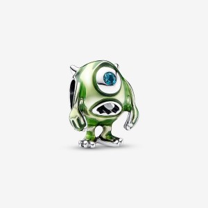 Pandora Pixar Mike Wazowski Charm Argento | 73IYDOHWK