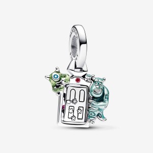 Pandora Pixar Monsters, Inc. Door Dangle Charm Argento | 75GMBZPUT