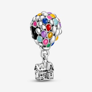 Pandora Pixar Up House & Balloons Charm Argento | 12MFGVNRI