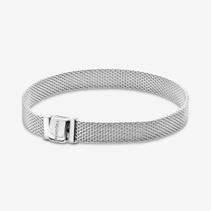 Pandora Reflexions Mesh Bracelet Argento | 42DABOZTH