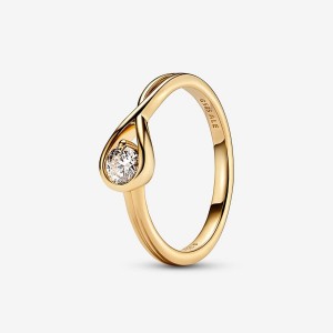Pandora Ring 0.25 carat tw 14k Gold Oro | 17BWQKPFL