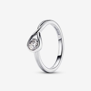 Pandora Ring 0.25 carat tw Sterling Silver Argento | 13MYPTQIX