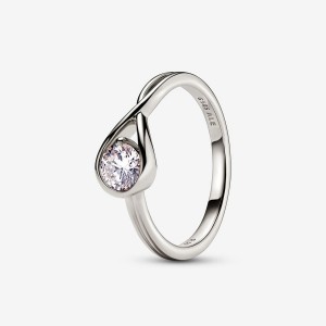 Pandora Ring 0.50 carat tw 14k White Gold Bianche Oro | 72ULIOPJX