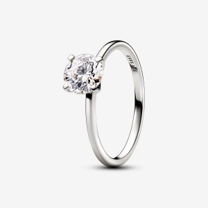 Pandora Ring 1.00 carat tw 14k White Gold Bianche Oro | 13VACLHOY
