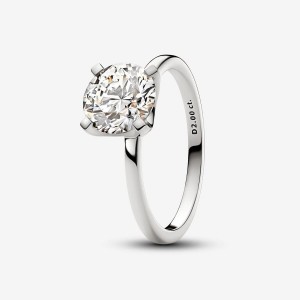 Pandora Ring 2.00 carat tw 14k White Gold Bianche Oro | 43RSTLOMH
