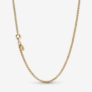 Pandora Rolo Chain Necklace Oro | 94VYIGTAM