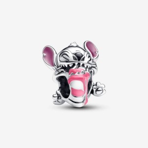 Pandora Stitch Birthday Cake Charm Argento | 47UFMCAEN