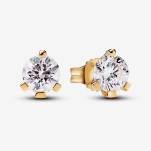 Pandora Stud Earrings 1.00 carat tw 14k Gold Oro | 47CPIWKGU