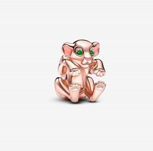Pandora The Lion King Nala Charm Rosa Oro | 63ILZYRHF