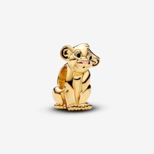 Pandora The Lion King Simba Charm Oro | 35JHUIRST