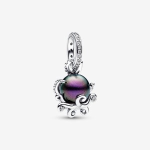 Pandora The Little Mermaid Ursula Dangle Charm Argento | 37QEXGNYW