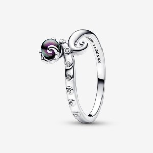 Pandora The Little Mermaid Ursula Ring Argento | 86YCSGUVP
