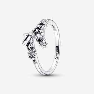 Pandora Tinker Bell Sparkling Ring Argento | 10CGTBIVS