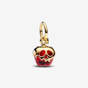 Pandora Villains Evil Queen Apple Dangle Charm Oro | 93BAFTPIJ